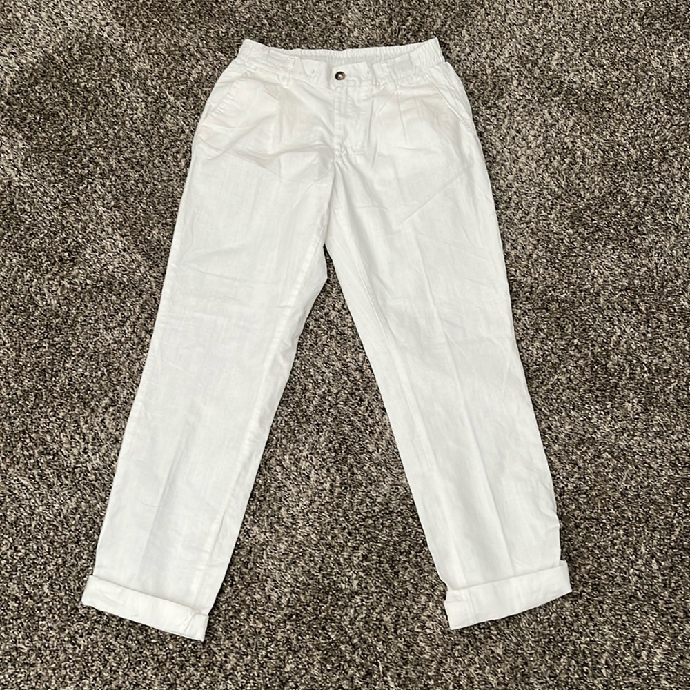 Men, Dan John size US 38 100% cotton off-white pants